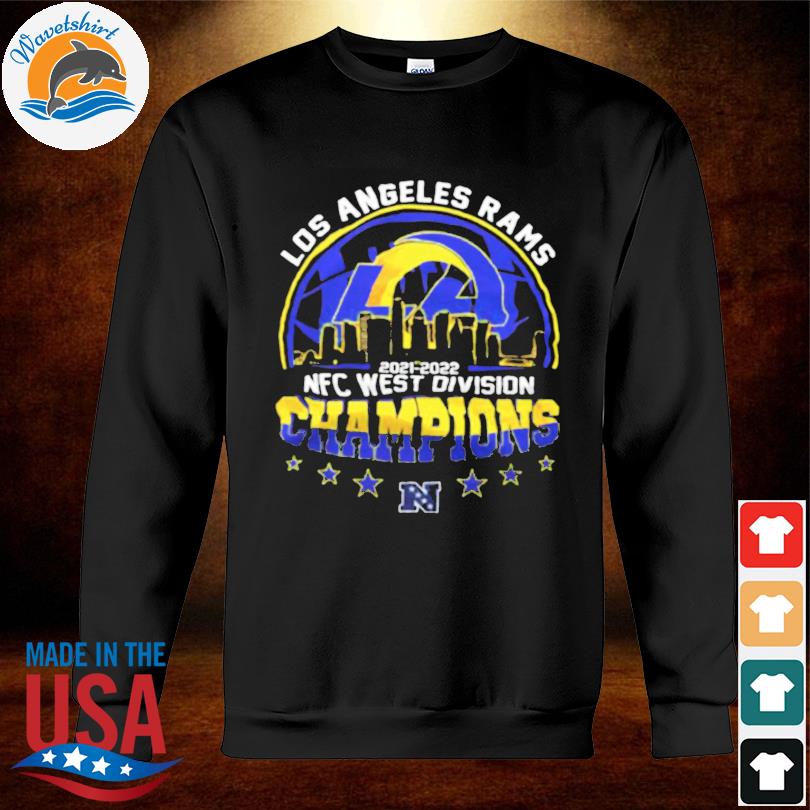 Los Angeles Rams 2022 NFC West Division Champions Shirt, hoodie