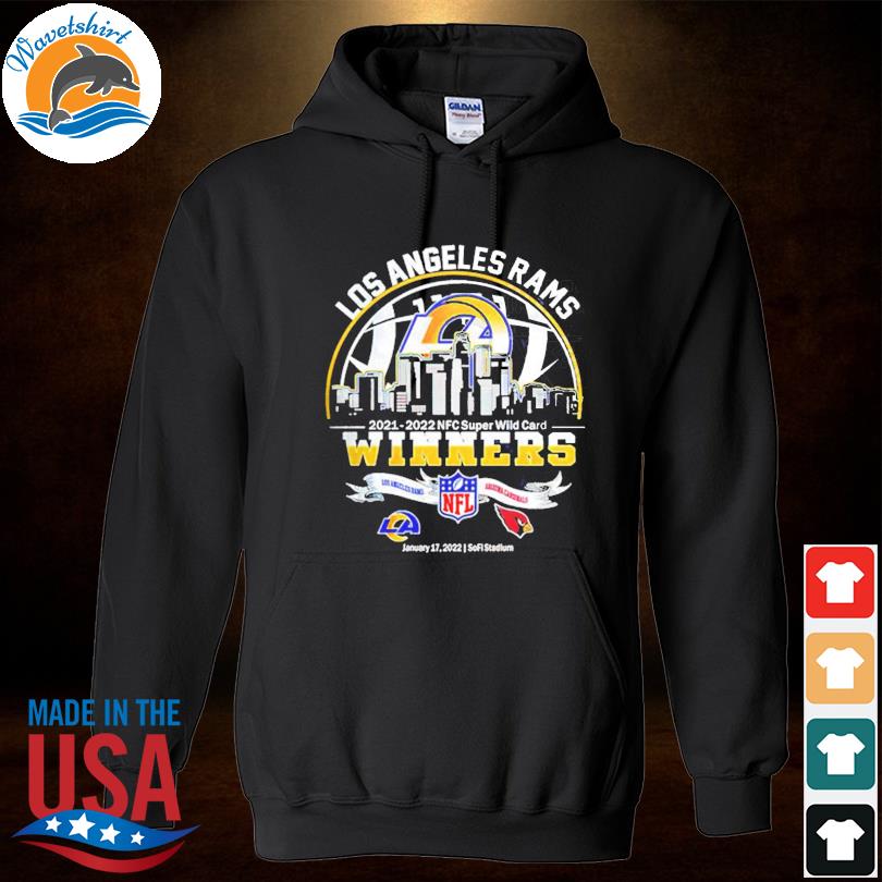 Los Angeles Rams Winners Champions 2021 2022 NFC Super Wild Card shirt,  hoodie, sweater, long sleeve and tank top