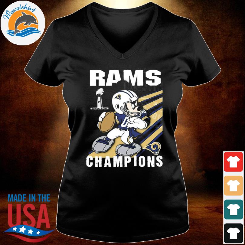 Mickey Rams Champions 2022 Super Bowl LIV Classic T-Shirt - REVER LAVIE