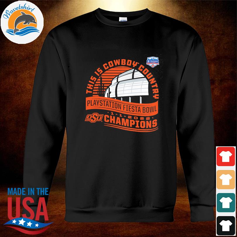 Official Oklahoma State Cowboys 2022 Fiesta Bowl Champions Shirt, hoodie,  sweater, long sleeve and tank top