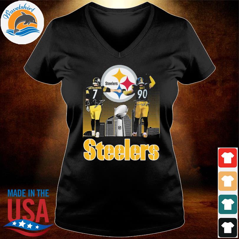 Pittsburgh Steelers Ben Roethlisberger and T. J. Watt signatures Shirt,  hoodie, sweater, long sleeve and tank top