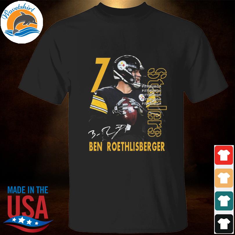 Pittsburgh Steelers Ben Roethlisberger signature shirt, hoodie, longsleeve  tee, sweater