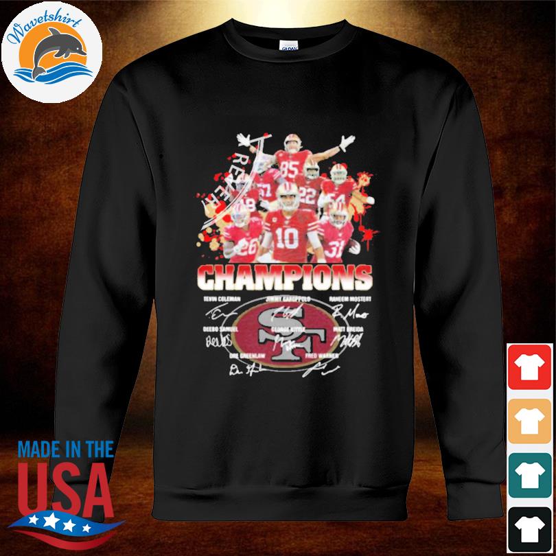 San francisco 49ers winner 2022 nfc west champions shirt, hoodie, sweater,  long sleeve and tank top