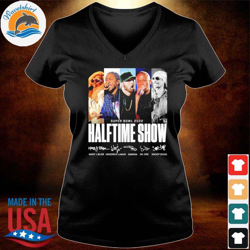 Super Bowl 2022 Halftime Show signatures shirt, hoodie, sweater, long  sleeve and tank top