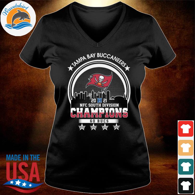 Tampa Bay Buccaneers 2021 Nfc south division champions go bucs shirt,  hoodie, longsleeve tee, sweater