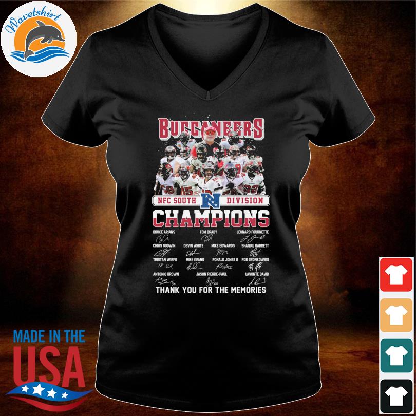 Tampa bay buccaneers nfc championship 2021 champions signatures shirt,  hoodie, sweater, long sleeve and tank top