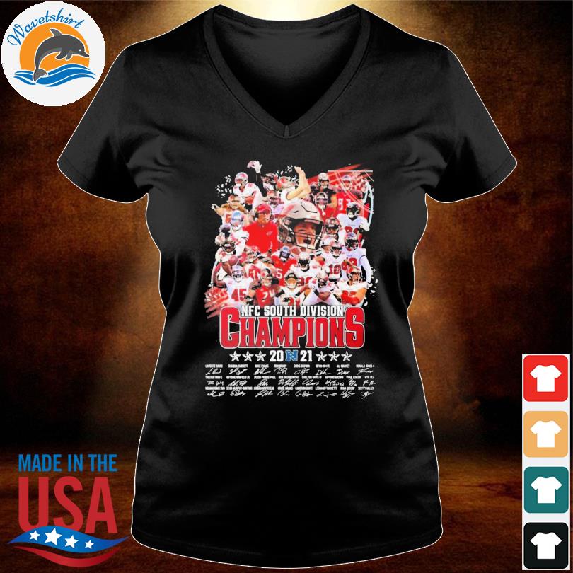 Tampa Bay Buccaneers NFC Championship Game Champions 2021 signature shirt,  hoodie, sweater, long sleeve and tank top