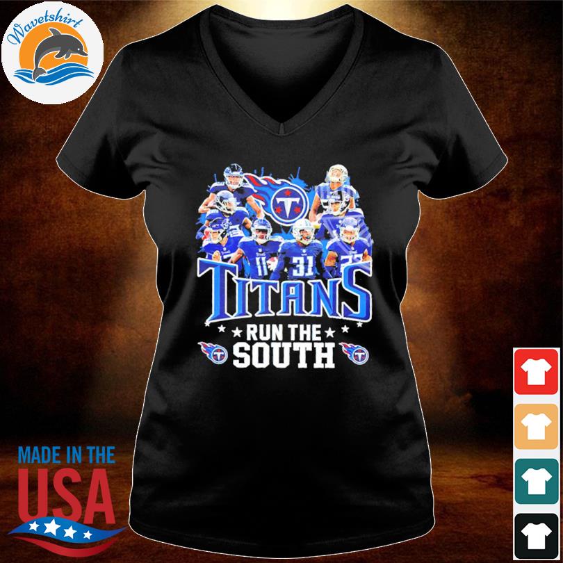 Premium tennessee titans run the south 2021 2022 conference championships  t-shirt, hoodie, sweater, long sleeve and tank top