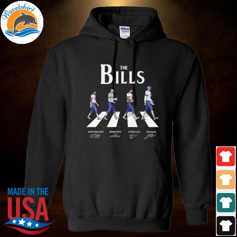 The Buffalo Bills abbey road signatures 2022 shirt, hoodie, sweater, long  sleeve and tank top