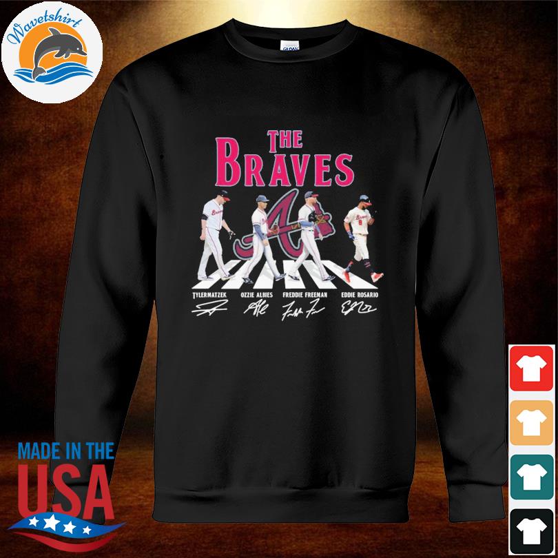 The Braves Abbey Road signatures 2022 shirt, hoodie, sweater, long sleeve  and tank top
