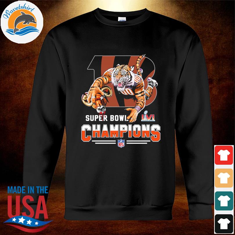 Bengal Tiger Champions 2022 Super Bowl shirt, hoodie, sweater