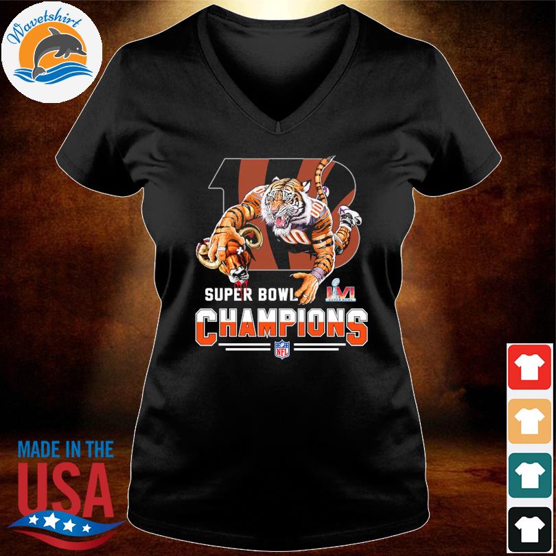 Bengal Tiger Champions 2022 Super Bowl shirt, hoodie, sweater