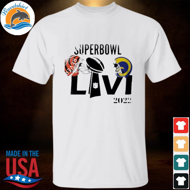 Super Bowl 2022 Rams Vs Bengals New Design T-Shirt - REVER