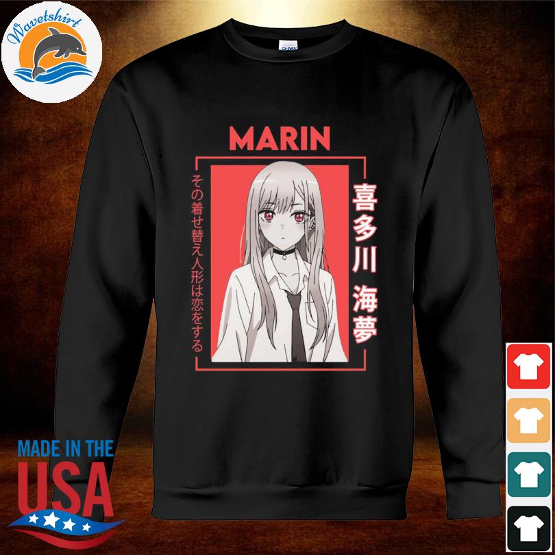 Kitagawa Marin Anime Character My Dress Up Darling Shirt, hoodie, sweater,  long sleeve and tank top
