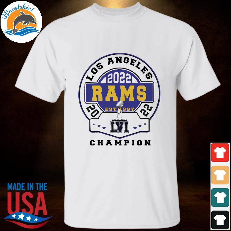 Los Angeles Rams Helmet Retro  Los Angeles Rams T-Shirt – HOMAGE