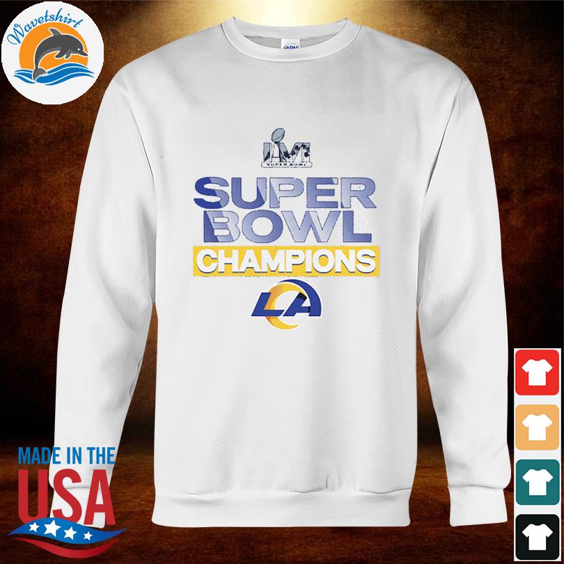 Los angeles rams nike super bowl lvi champions youth shirt, hoodie,  sweater, long sleeve and tank top