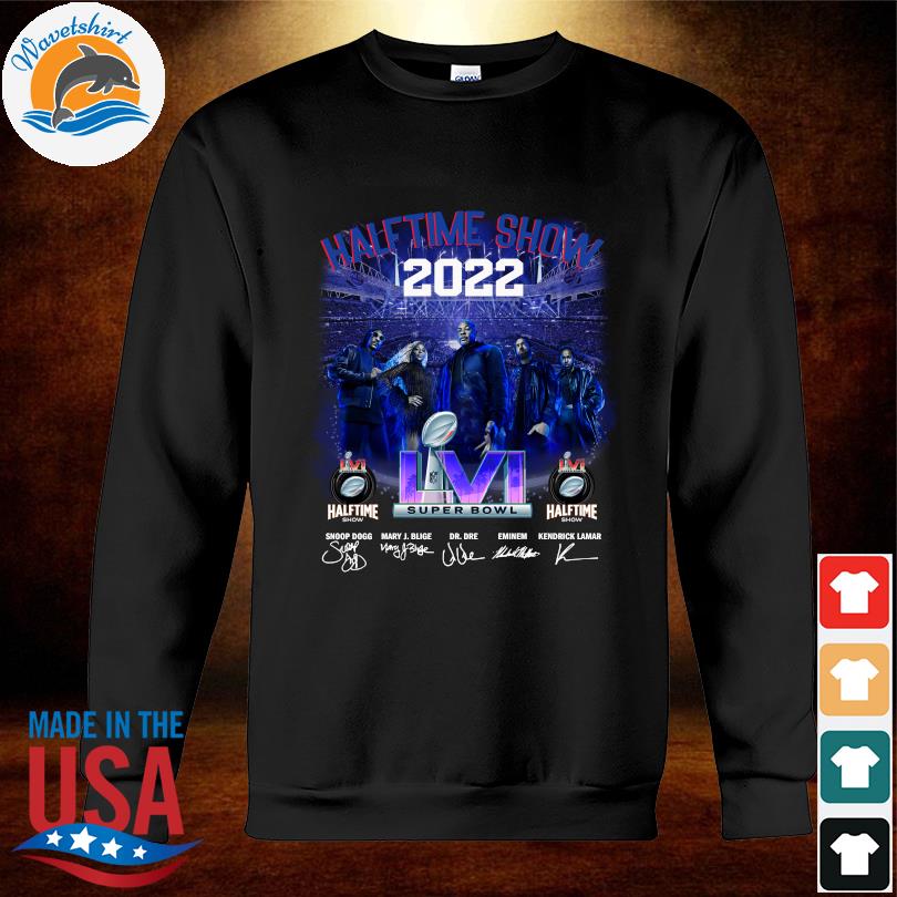 Halftime Show 2022 Super Bowl Lvi Signatures Unisex T-Shirt - Teeruto