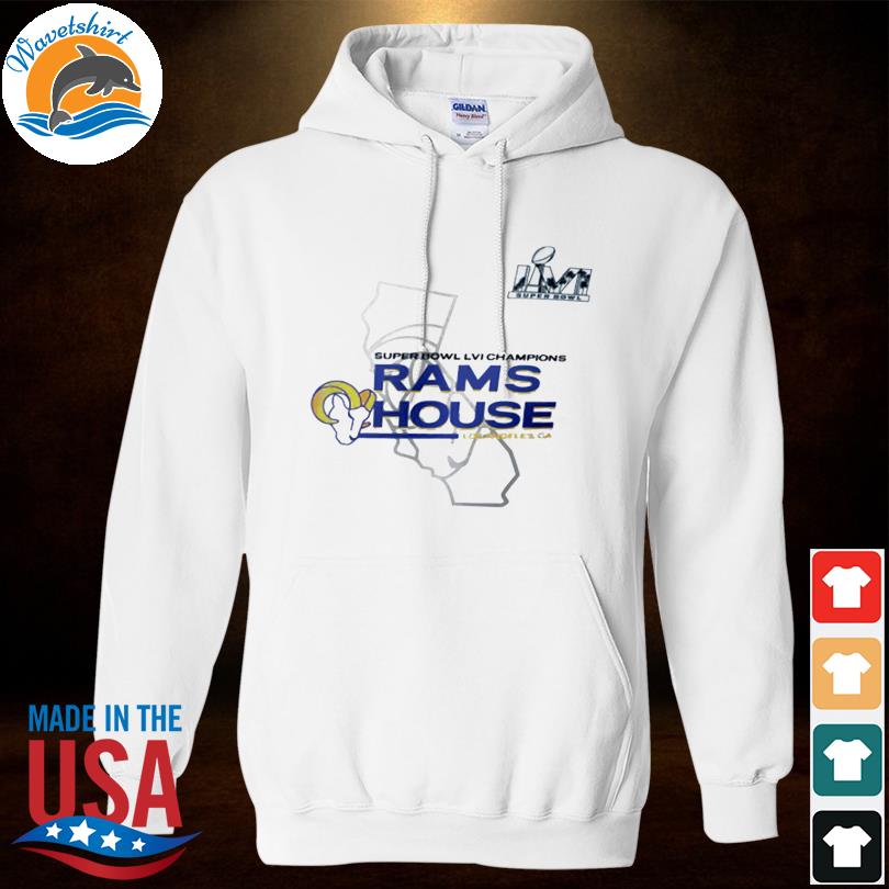 Super Bowl LVI Champions Rams House Los Angeles CA T-Shirt - REVER LAVIE