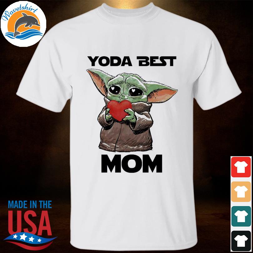 Baby Yoda hug heart best mom shirt, hoodie, longsleeve tee, sweater