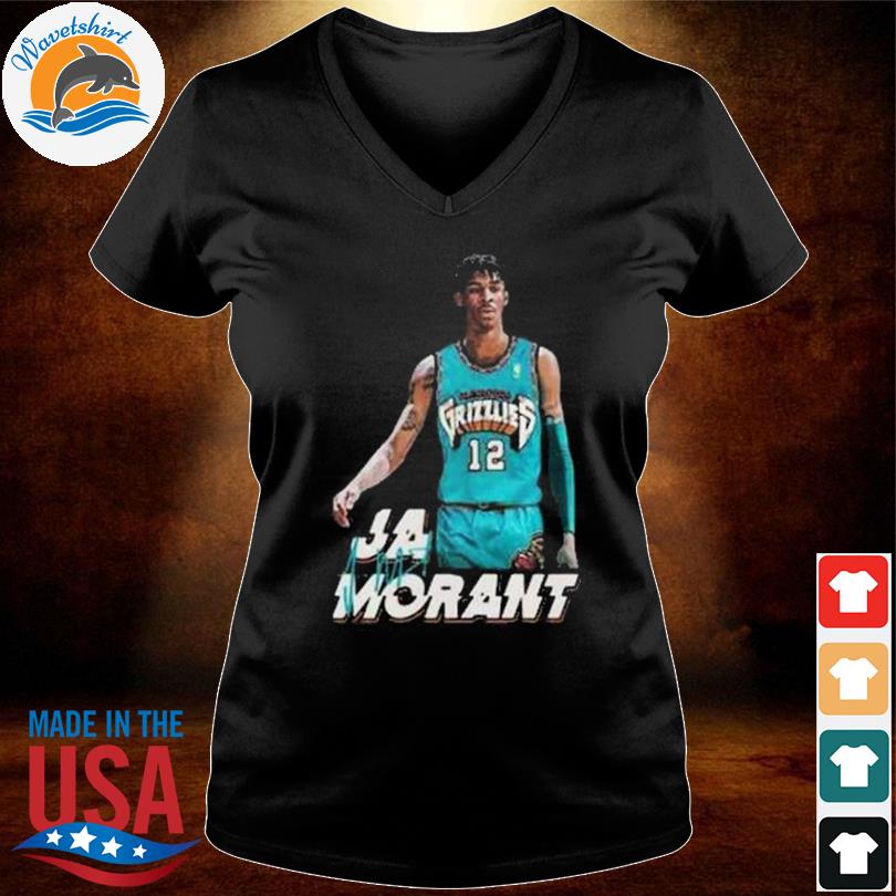 xavierjfong Ja Morant Flex 'Vancouver Grizzlies' x Memphis Grizzlies Long Sleeve T-Shirt