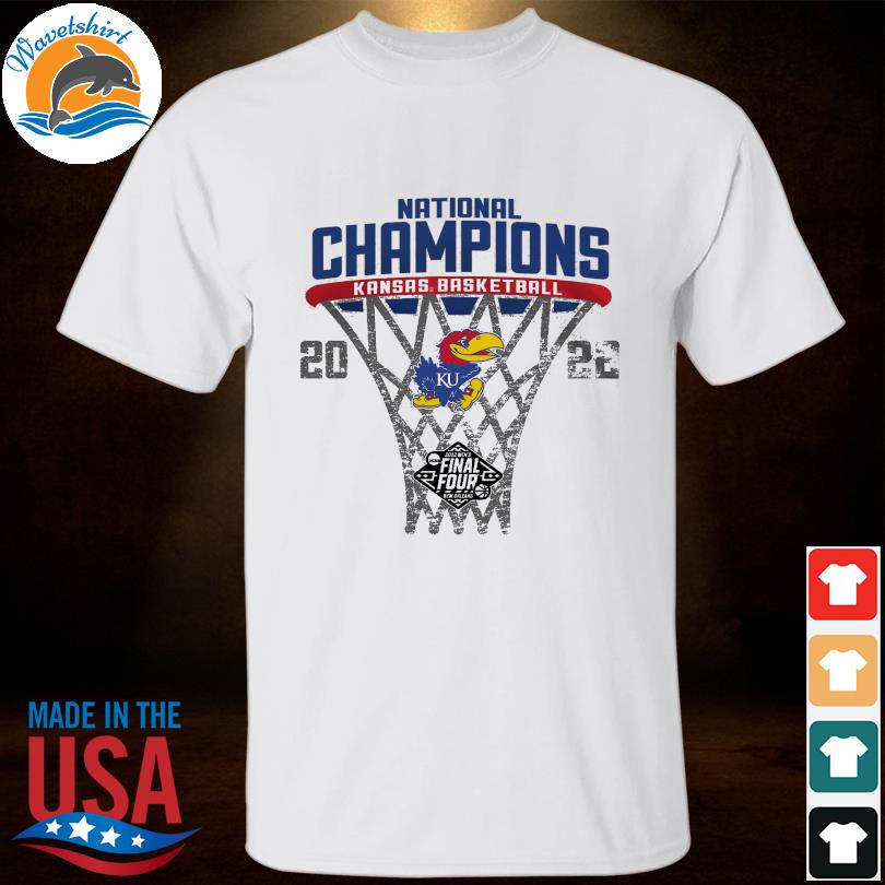 Kansas Jayhawks 2022 National Champions Adidas T-Shirt - REVER LAVIE