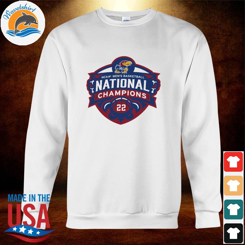 Blue 84 Kansas Jayhawks 2022 NCAA 6X National Champions Buzz T-Shirt