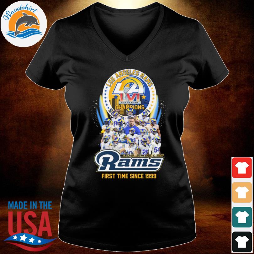 Los angeles rams super bowl 2022 champions first time since 1999 shirt,  hoodie, longsleeve tee, sweater