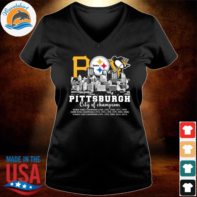 Pittsburgh Penguins City Of Champions Shirt