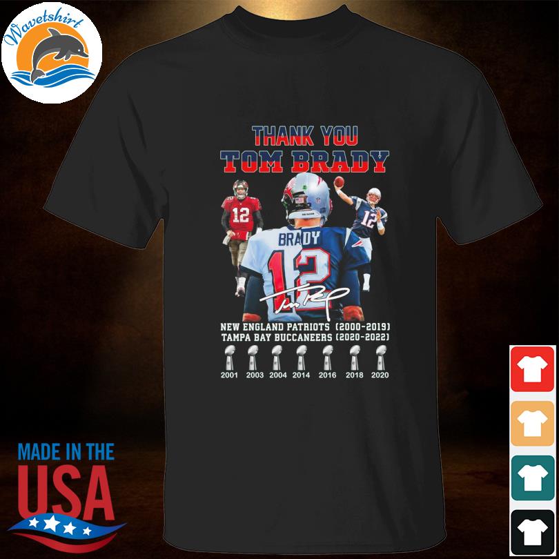 Tampa bay buccaneers and new england Patriots tom brady signatures shirt,  hoodie, sweater, long sleeve and tank top