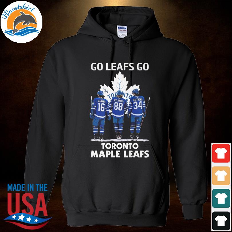 Gildan Toronto Maple Leafs Pullover Hoodie Gold M