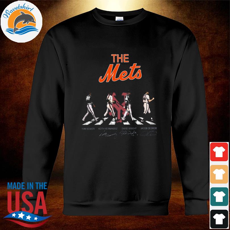 The New York Mets Baseball Abbey Road Signatures T-Shirt