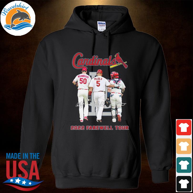 St. Louis Cardinals Wainwright and Molina the last dance 2022 farewell tour  signatures shirt, hoodie, longsleeve tee, sweater