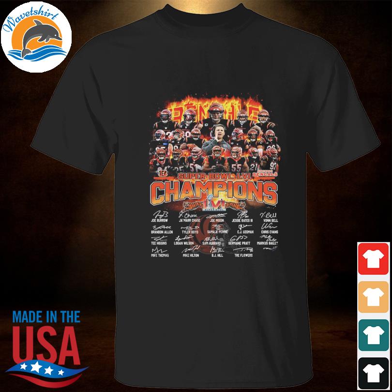 2022 Bengals Super Bowl LVI Champions shirt, hoodie, sweater, long sleeve  and tank top