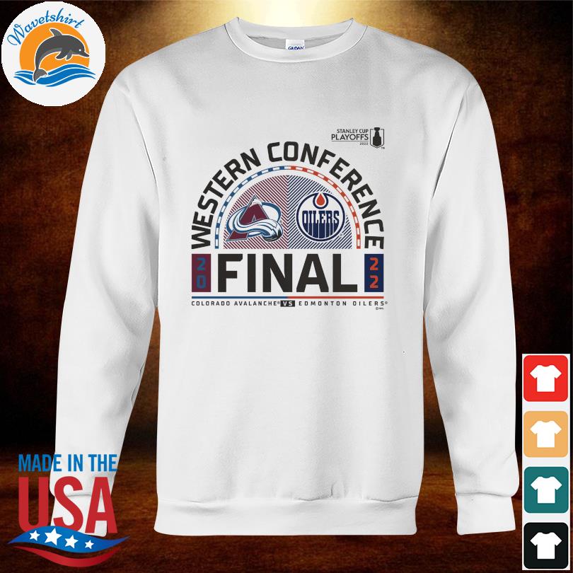 Colorado Avalanche vs Edmonton Oilers 2022 Stanley Cup Playoffs Western  Conference Finals Shirts, hoodie, sweater, long sleeve and tank top
