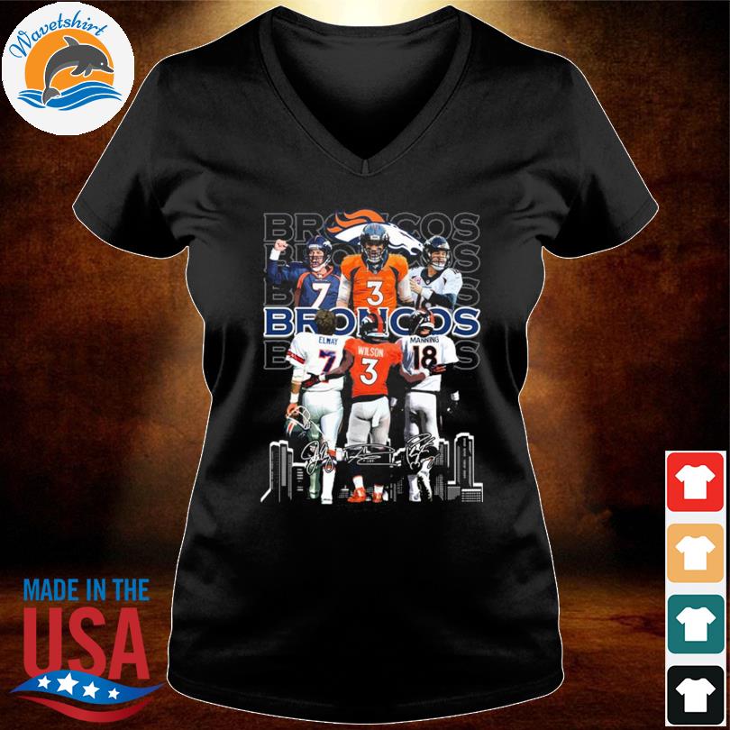 Russell Wilson Denver Broncos signature live art shirt, hoodie, sweater,  long sleeve and tank top