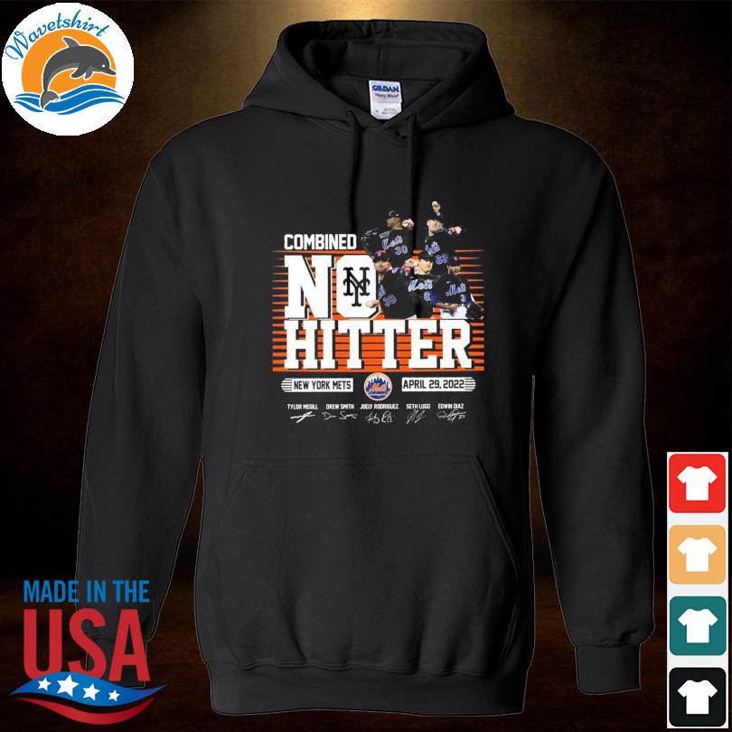 Official Combined No Hitter New York Mets April 29 - 2022 Signatures T-Shirt,  hoodie, sweater, long sleeve and tank top