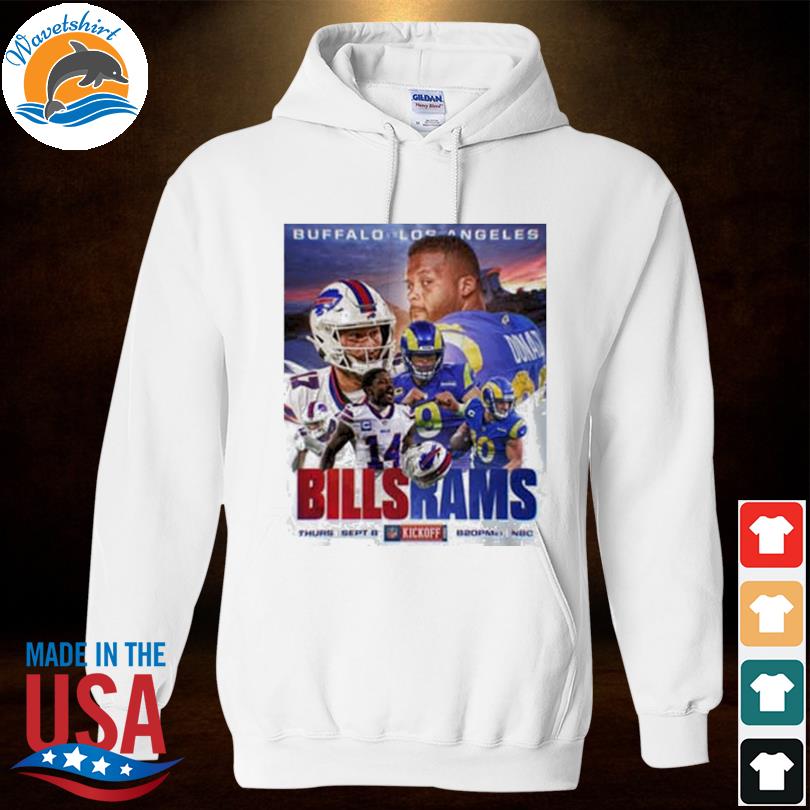 NFL 2022 Kickoff Buffalo Bills vs Los Angeles Rams T-shirt - REVER LAVIE