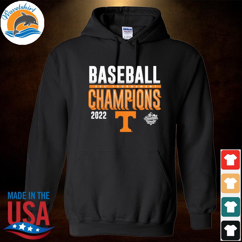 Tennessee Volunteers 2022 SEC Baseball Conference Tournament Champions Locker Room T-Shirt Hoodied