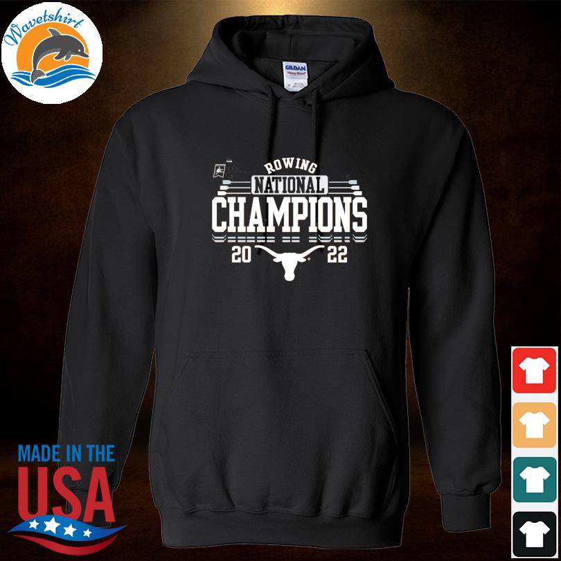 Texas Longhorns Blue 84 2022 NCAA Women's Rowing National Champions T-Shirt Hoodied