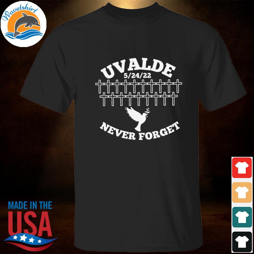 Uvalde 19 crosses never forget anti gun pray for Texas shirt
