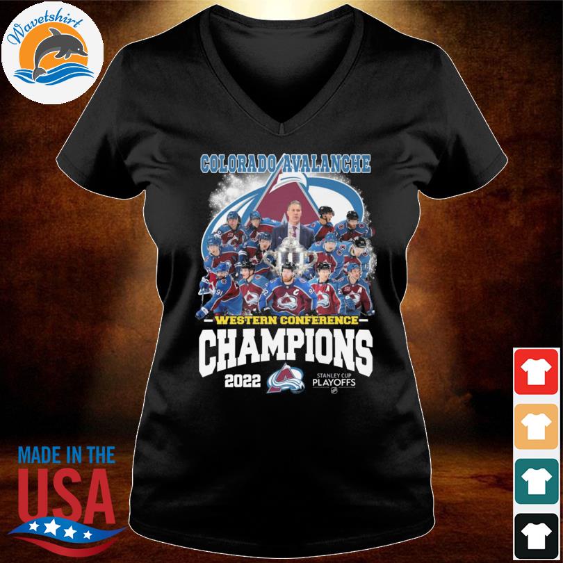Western conference 2022 colorado avalanche champions stanley cup playoff  shirt, hoodie, sweater, long sleeve and tank top