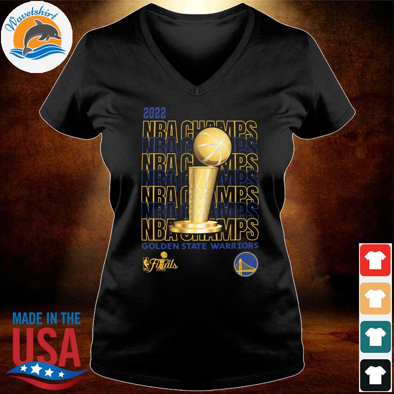 Golden State Warriors 2022 NBA Finals Champions Repeat T-Shirt - T