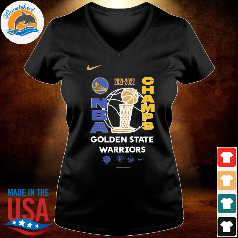 Original golden State Warriors Nike 2021 2022 NBA Finals Champions