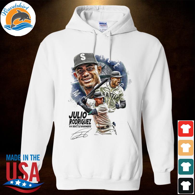 Julio Rodriguez 44 Seattle Mariners baseball country flag signature shirt,  hoodie, sweater, long sleeve and tank top