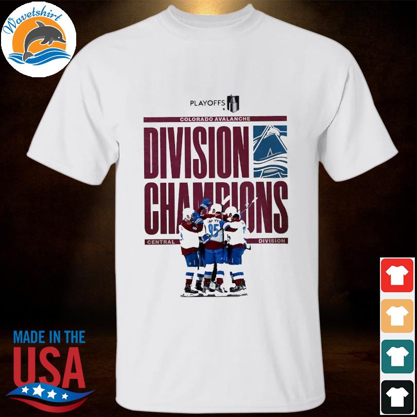 NHL 2022 Division Champions Colorado Avalanche National Hockey League T  Shirt