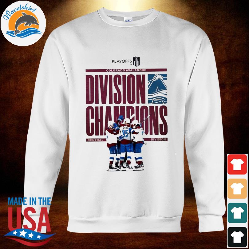 Colorado Avalanche 2022 Division Champions Stanley Cup Playoffs Shirt,  hoodie, sweater, long sleeve and tank top