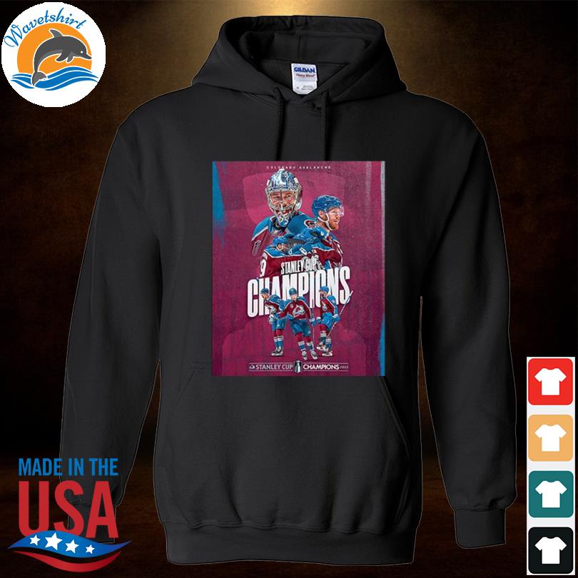 NHL Colorado Avalanche Champions 2021-22 Stanley Cup Champions Shirt,  hoodie, sweater, long sleeve and tank top