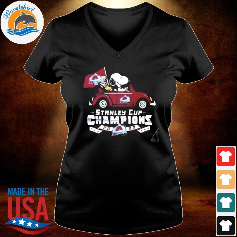 Snoopy And Friends Colorado Avalanche Stanley Cup Champions shirt,Sweater,  Hoodie, And Long Sleeved, Ladies, Tank Top