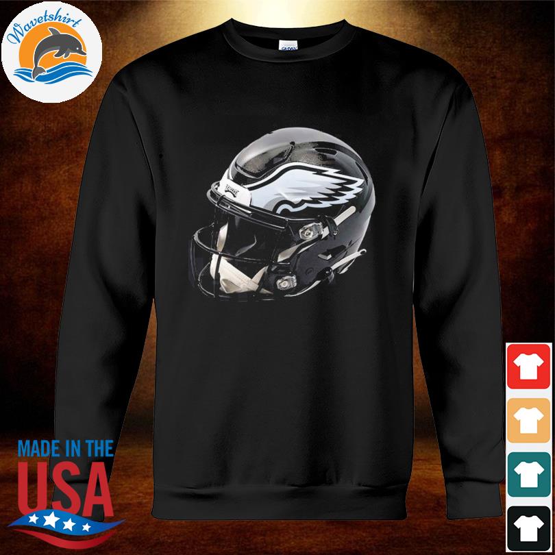 Philadelphia Eagles Black Alternate Helmet Coming Unisex T-Shirt - REVER  LAVIE