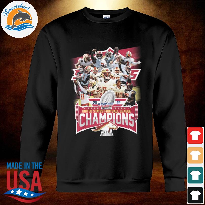 Birmingham Stallions 2022 USFL United States Football League Champions shirt,  hoodie, sweater, long sleeve and tank top